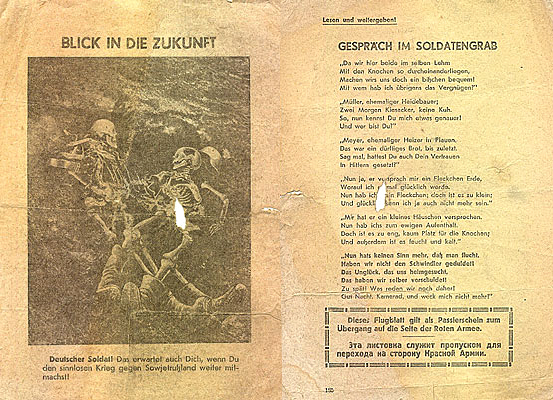 Flugblatt 2. Weltkrieg