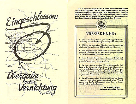 Flugblatt 2. Weltkrieg