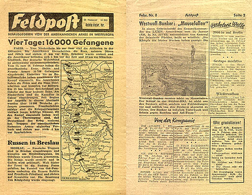 Flugblatt 2. Weltkrieg