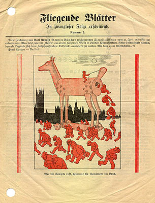 Flugblatt 2. Weltkrieg