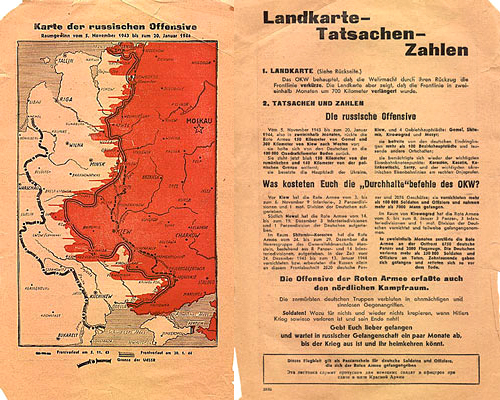 Flugblatt 2. Weltkrieg