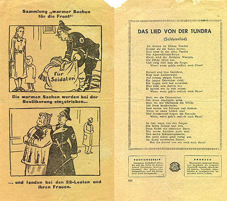 Flugblatt 2. Weltkrieg