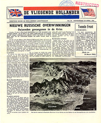 Flugblatt 2. Weltkrieg