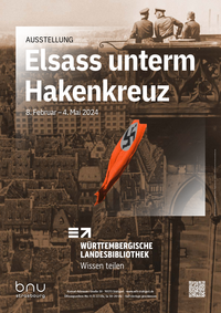 Plakat Elsass unterm Hakenkreuz
