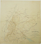 Karte: Uebersichts-Karte zu den Memoiren (um 1790)