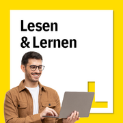 Verlinkung zur Kursreihe "Lesen und Lernen" auf der Lernplattform der Württembergischen Landesbibliothek
