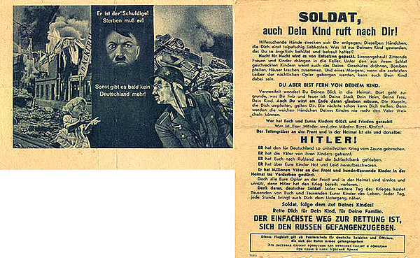 Flugblatt 2. Weltkrieg