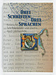 Cover: Drei Schriften, drei Sprachen 