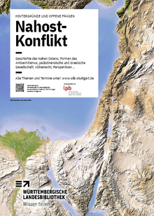 Plakat Vortragsreihe Nahost-Konflikt