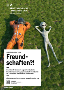 Plakat Vortragsreihe Freundschaften?!