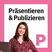 Verlinkung zur Kursreihe Präsentieren und Publizieren auf der Lernplattform der Württembergischen Landesbibliothek
