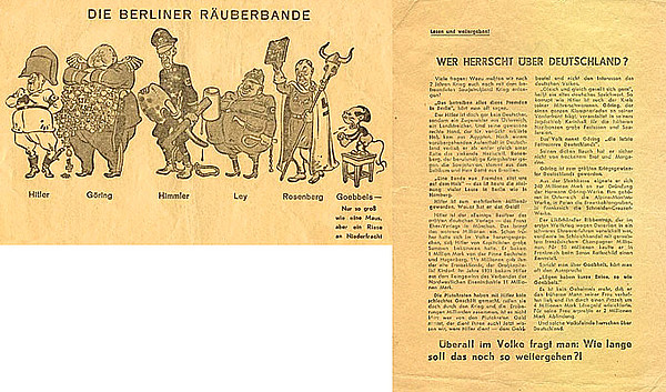 Flugblatt 2. Weltkrieg