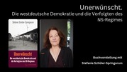 Verlinkung zum Buchvortrag von Stefanie Schüler-Springorum in der Reihe "Vortrag zur Zeitgeschichte"