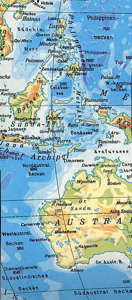 Südwestpazifik / Südostasien